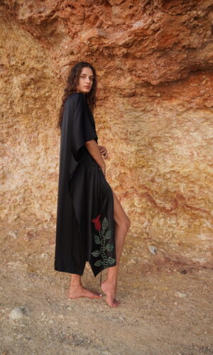 Kali Shipibo  Maxi Kimono - Image 5